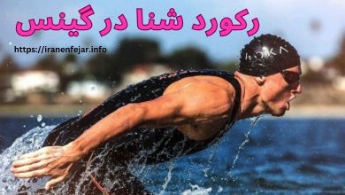 رکورد شنا در گینس