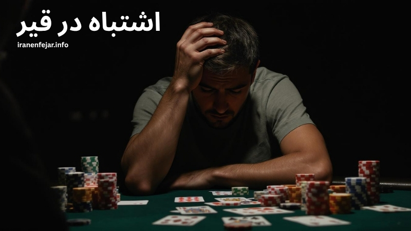 موقعیت‌ هایی که قیر اغلب دچار اشتباه می‌ شود