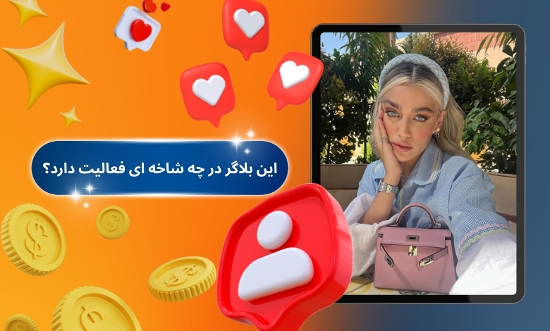 این بلاگر در چه شاخه ای فعالیت دارد؟